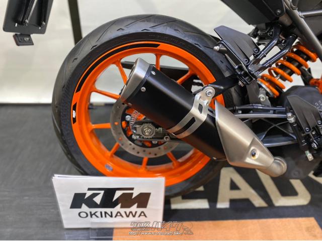 KTM 250 デューク 2021年モデル・ブラック・250cc・KTM OKINAWA・266km