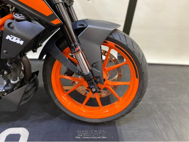KTM 250 デューク 2021年モデル・ブラック・250cc・KTM OKINAWA・266km
