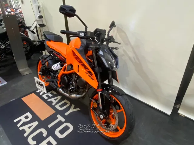 KTM 390 デューク・2024(R6)初度登録(届出)年・オレンジ・390cc・KTM
