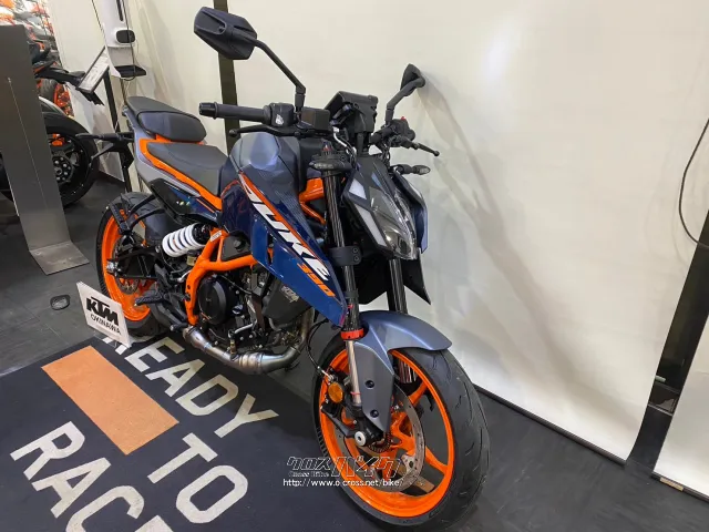 KTM 390 デューク 2024年モデル!トラクションコントロール標準装備