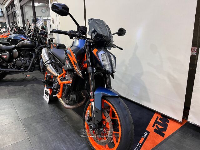KTM 890 デュークR・2022(R4)初度登録(届出)年・ダークブルー・890cc・KTM OKINAWA・2,974km・保証付・3 ...