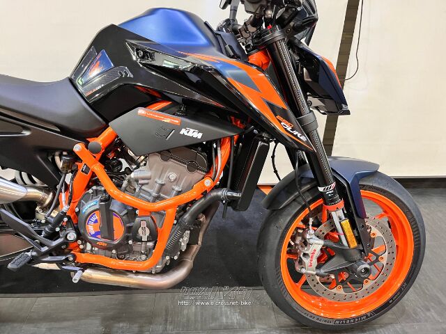 KTM 890 デュークR・2022(R4)初度登録(届出)年・ダークブルー・890cc・KTM OKINAWA・2,974km・保証付・3 ...