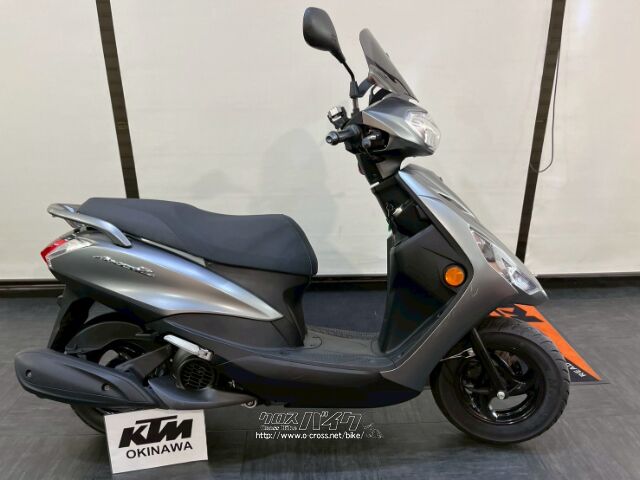 ヤマハ アクシスZ 125・2022(R4)初度登録(届出)年・シルバー・125cc