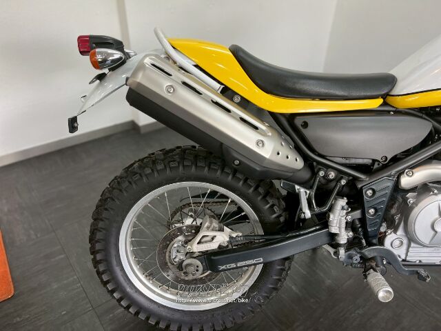 ヤマハ トリッカー 250・2010(H22)初度登録(届出)年・ホワイトイエロー 
