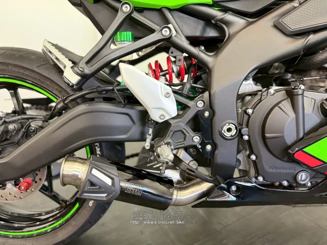 カワサキ ZX25R 2021・2021(R3)初度登録(届出)年・グリーン・249cc
