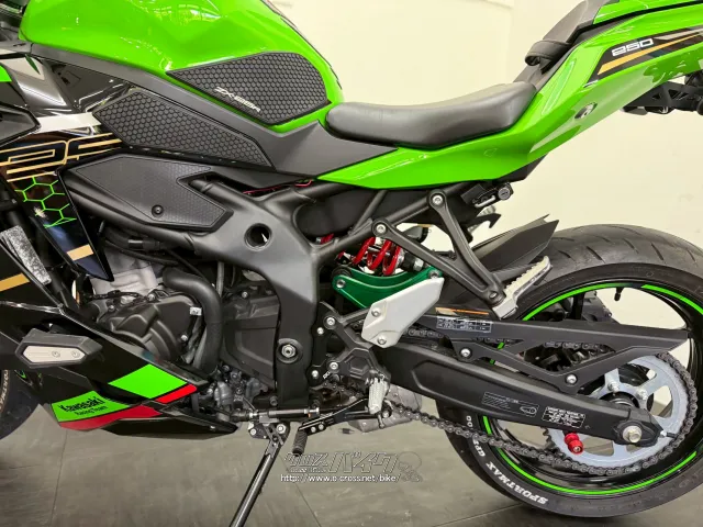 カワサキ ZX25R 2021・2021(R3)初度登録(届出)年・グリーン・249cc