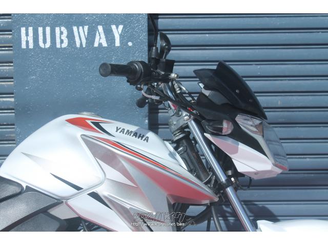 ヤマハ YX125・ホワイト・125cc・HUBWAY・13,886km (2022年02月