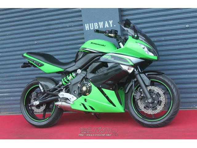 自転車(中古) カワサキ ニンジャ400 R・2012(H24)初度登録(届出)年・ライムグリーン