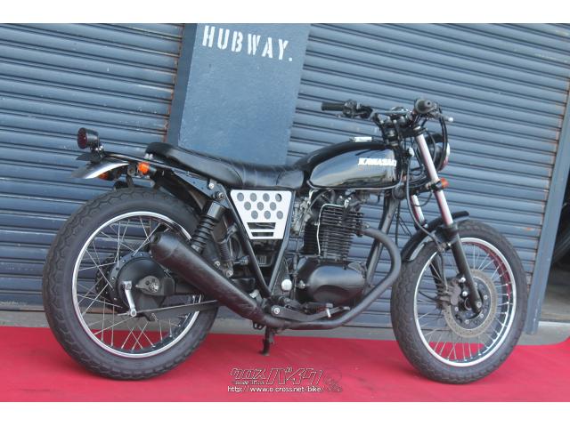カワサキ 250TR・ブラック・250cc・HUBWAY・減算車(カスタムミニ