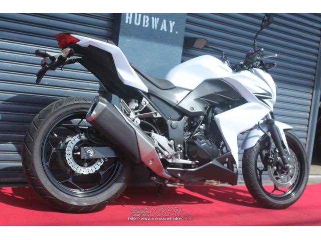 カワサキ Z250・白・250cc・HUBWAY・11,346km (2023年04月 売約済み