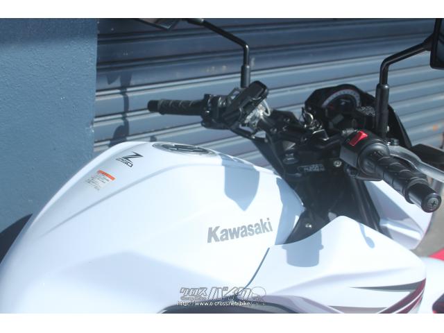 カワサキ Z250・白・250cc・HUBWAY・11,346km (2023年04月 売約済み