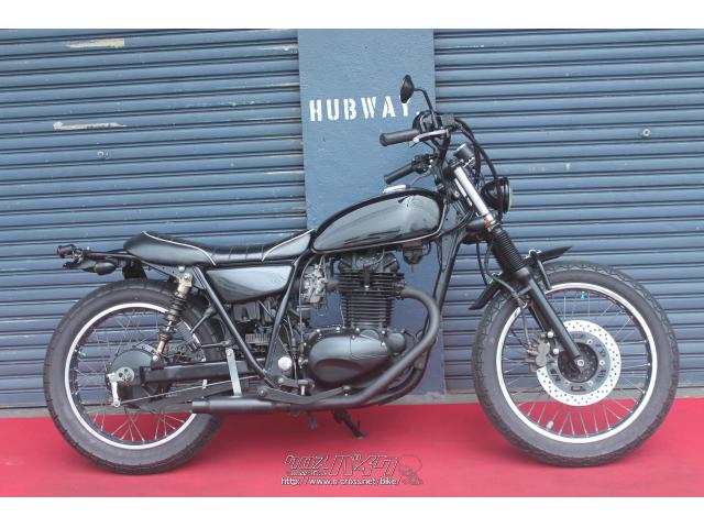 カワサキ 250TR・ブラック・250cc・HUBWAY・減算車(メーター交換のため
