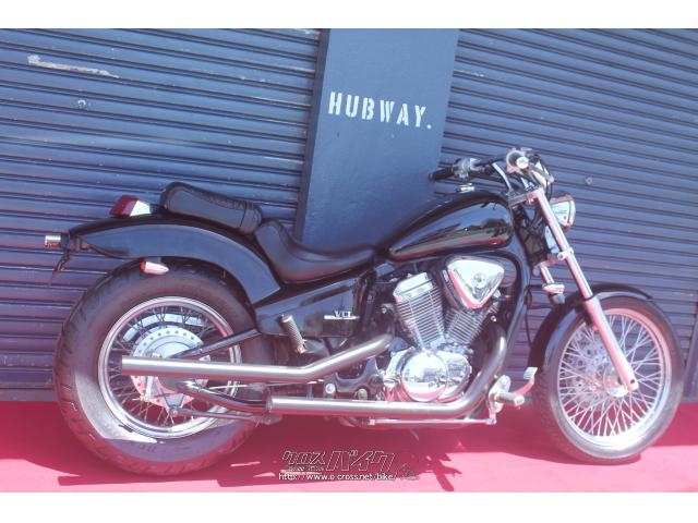 ホンダ スティード 400・1997(H9)初度登録(届出)年・黒・400cc・HUBWAY