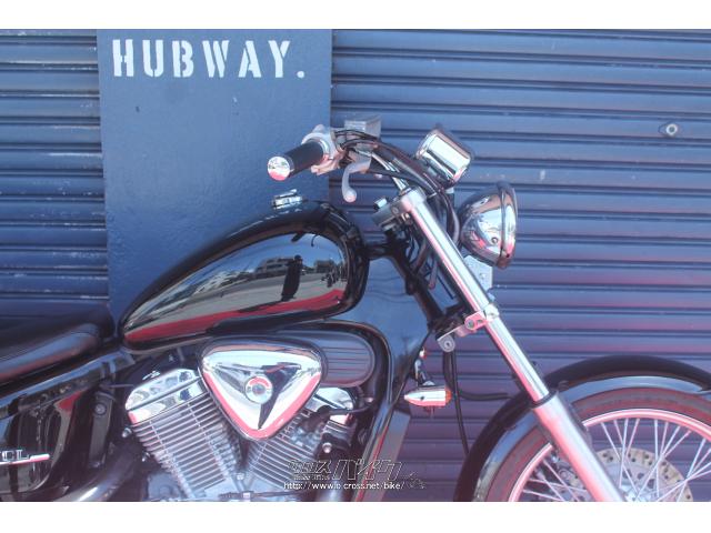 ホンダ スティード 400・1997(H9)初度登録(届出)年・黒・400cc・HUBWAY