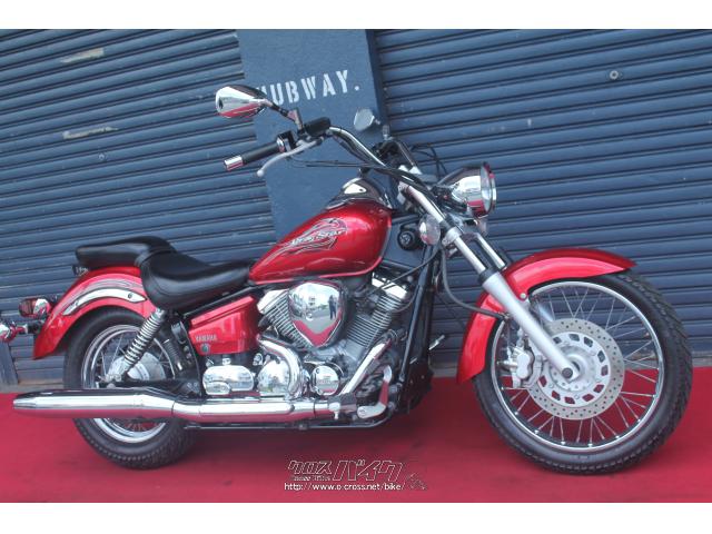 ヤマハ ドラッグスター250・レッド・250cc・HUBWAY・4,933km (2023年07