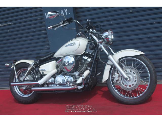 ヤマハ ドラッグスター250・2008(H20)初度登録(届出)年・ホワイト