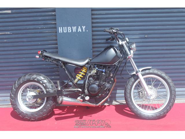 ヤマハTW200ロンスイカスタム(マットブラック) ヤマハ TW 200 E ロンスイカスタム・2000(H12)初度登録(届出)年