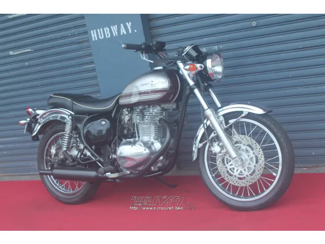 エストレヤ250 カワサキ エストレア 250・ブラウン・250cc・HUBWAY・5,977km・保証付