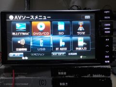 オーディオ 1台限り※取付サービス●アルパイン7インチワイド・DVD・フルセグTV