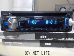 オーディオ ※取付サービス品・ケンウッド1DIN/MP3/AUX/USB対応