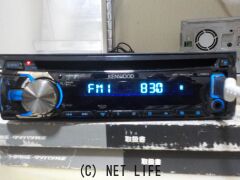 オーディオ ※取付サービス品・ケンウッド1DIN/MP3/AUX/USB対応