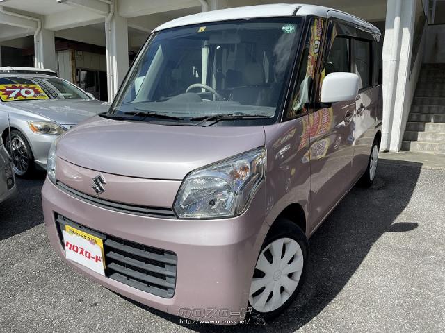 スズキ スペーシア X ☆ピンクツートン☆アイドリングストップ