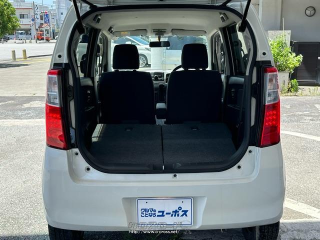 シートを倒せば長物にも対応します。 スズキ ワゴンR