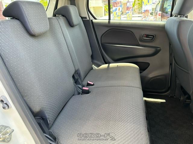 後部座席は足元も広く乗り心地も抜群です スズキ ワゴンR