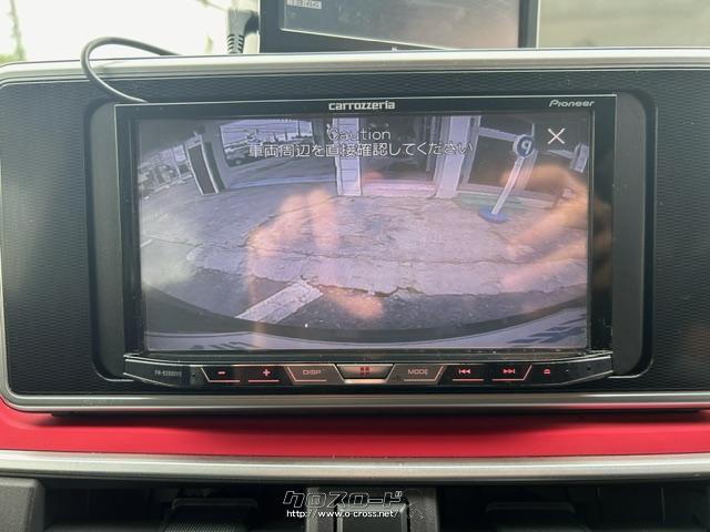 高画質バックカメラで後方の安全確認がとても楽です。 ダイハツ キャスト