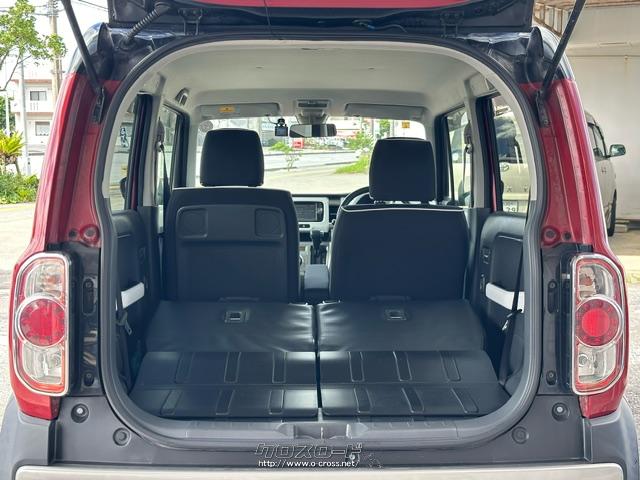 シートを倒せば長物にも対応します。 スズキ ハスラー