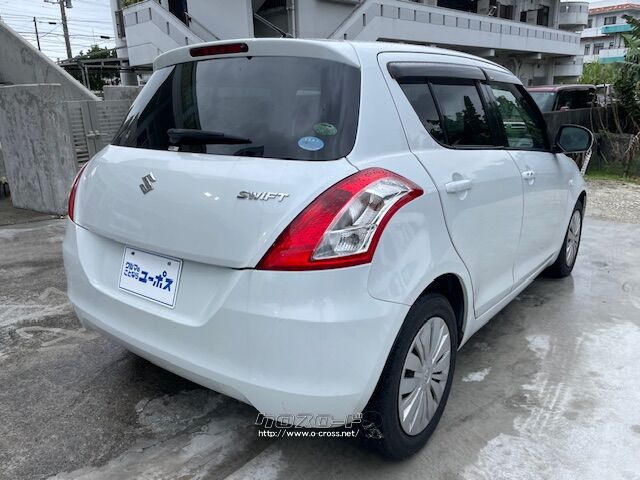 白スイフト スズキ スイフト 1.2 XG・2016(H28)年式・スノーホワイトパール