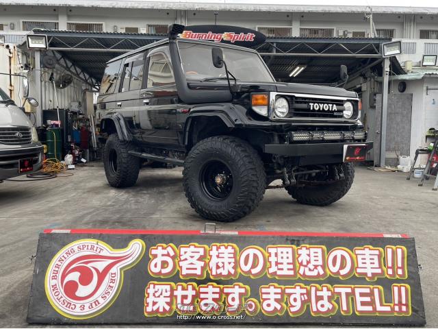 トヨタ ランドクルーザー70 ZX 社外タービン&社外シュノーケル&純正
