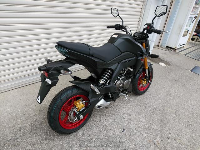 カワサキ Z125・黒・125cc・ゴヤオート 宜野湾店・保証付・24ヶ月