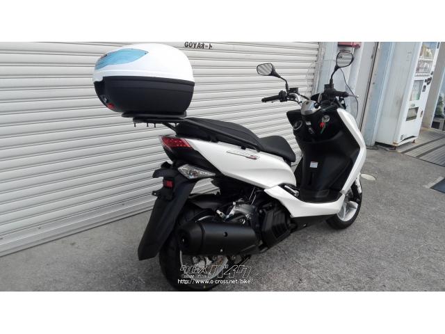 ヤマハ マジェスティS・白・155cc・ゴヤオート 宜野湾店・3,267km