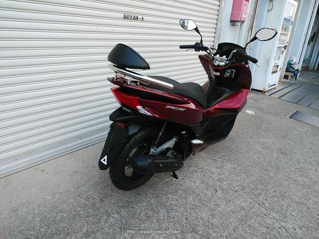 PCX125ワインレッド決まりました ホンダ PCX125・ワインレッド・125cc・ゴヤオート 宜野湾店・8,404km