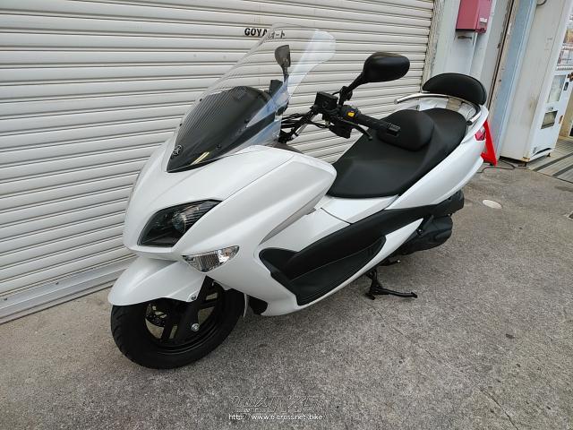 ヤマハ マジェスティ250 後期・白・250cc・ゴヤオート 宜野湾店・3,183