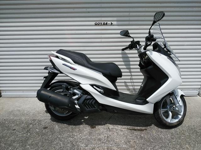 ヤマハ マジェスティS・白・155cc・ゴヤオート 宜野湾店・3,610km