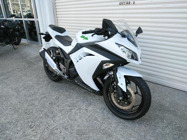 カワサキ ニンジャ250・白・250cc・ゴヤオート 宜野湾店・3,166km
