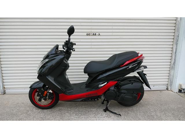 ヤマハ SMAX・黒/赤/・155cc・ゴヤオート 宜野湾店・845km・保証
