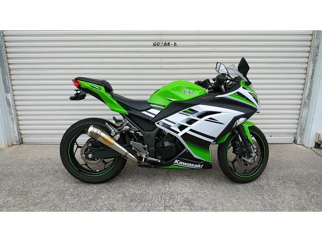 カワサキ ニンジャ250 ABS・黒/緑/白・250cc・ゴヤオート 宜野湾店