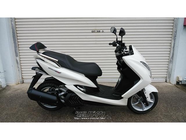 ヤマハ マジェスティS・白・155cc・ゴヤオート 宜野湾店・3,110km