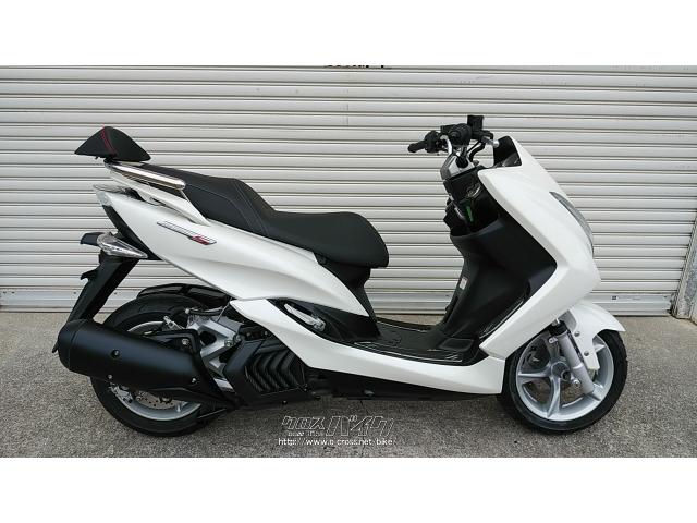 ヤマハ マジェスティS・白・155cc・ゴヤオート 宜野湾店・497km・保証