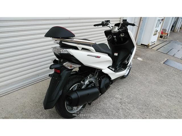 ヤマハ マジェスティS・白・155cc・ゴヤオート 宜野湾店・497km・保証