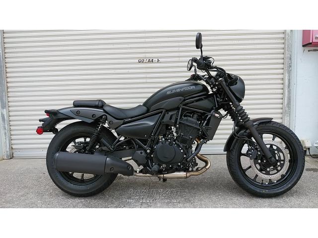 エリミネーター400新車外しタンクセット ブルー×ブラック エリミネーター400(カワサキ) ブラック系・黒色のバイク一覧