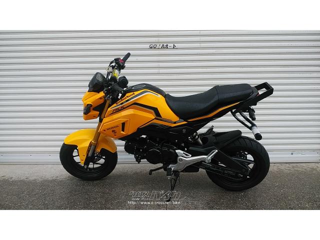 ホンダ　グロム　配送可能　支払いは現金or振り込みも可能　イエロー ホンダ グロム・黄色・125cc・ゴヤオート 宜野湾店・2,060km・保証付