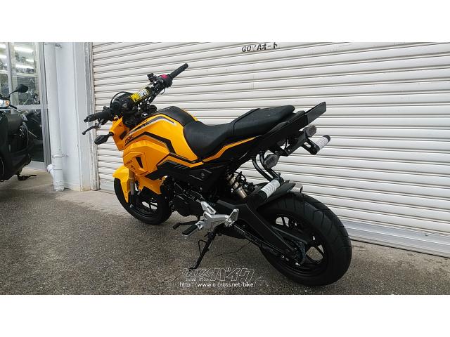 ホンダ グロム・黄色・125cc・ゴヤオート 宜野湾店・2,060km・保証付