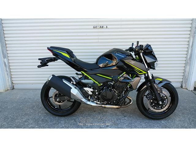 カワサキ Z400 2023モデル・2023(R5)初度登録(届出)年・黒/緑・400cc