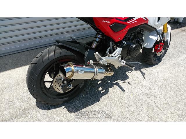 ホンダ グロム 125・白/赤・125cc・ゴヤオート 宜野湾店・2,541km