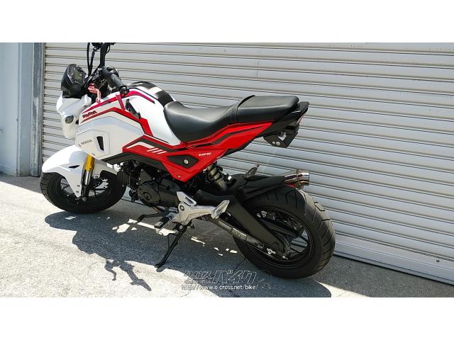 ホンダ グロム 125・白/赤・125cc・ゴヤオート 宜野湾店・2,541km