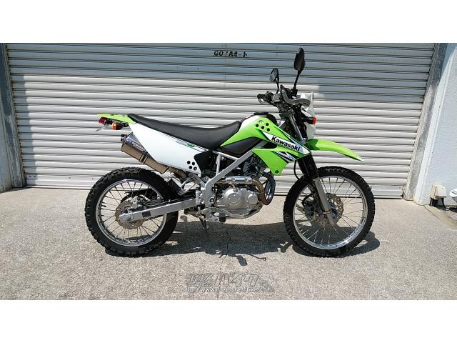 カワサキ KLX125・緑・125cc・ゴヤオート 宜野湾店・4,885km (2023年09